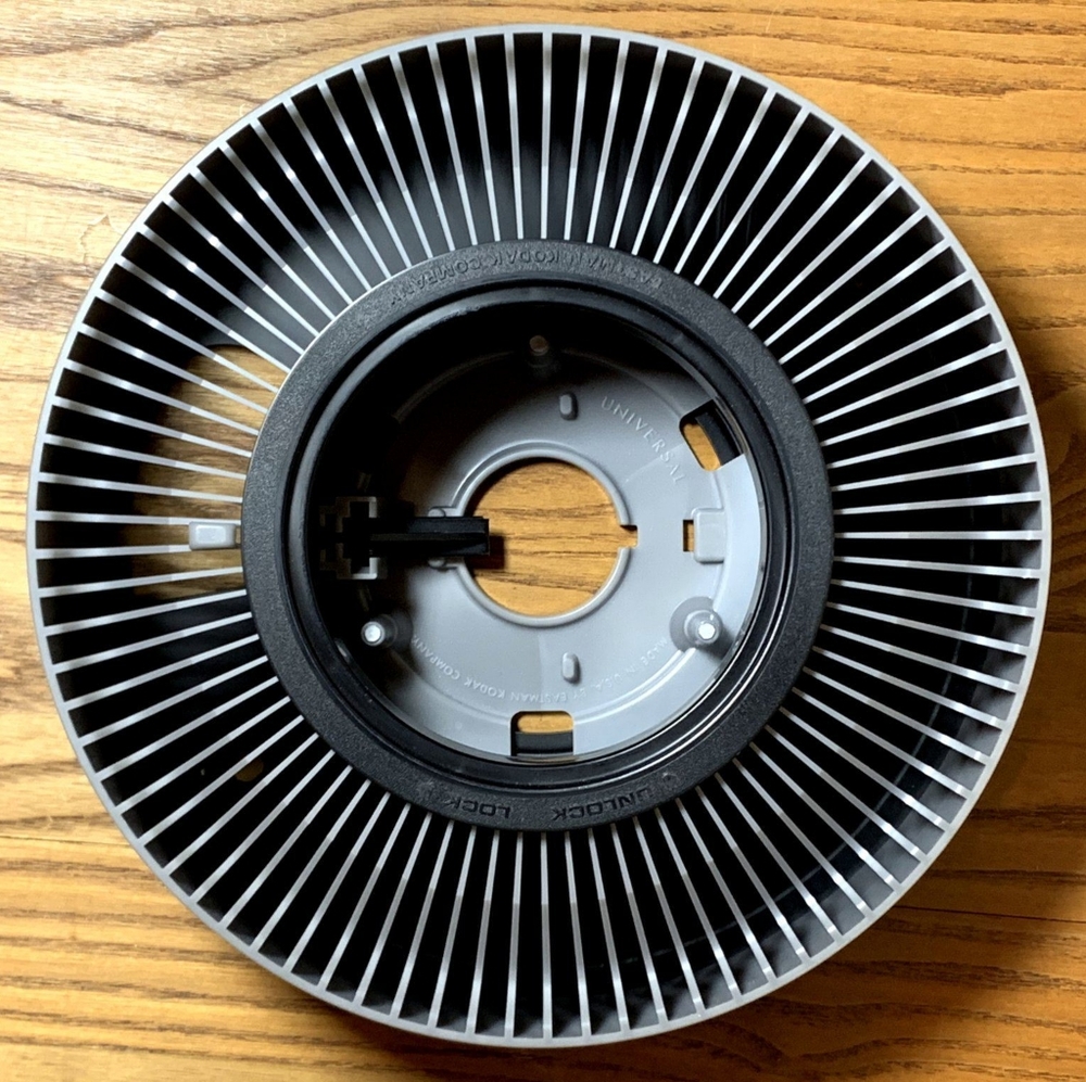 Eight Slide Trays Eastman Kodak Company Carousel EMPTY - 80 Slot (No Box)